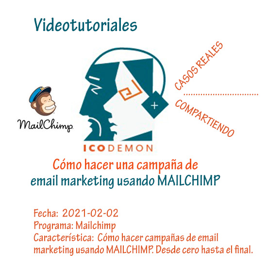 Cómo hacer campañas de  email marketing con MAILCHIMP