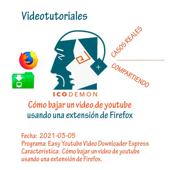 Como bajar un video de youtube usando una extensión de Firefox