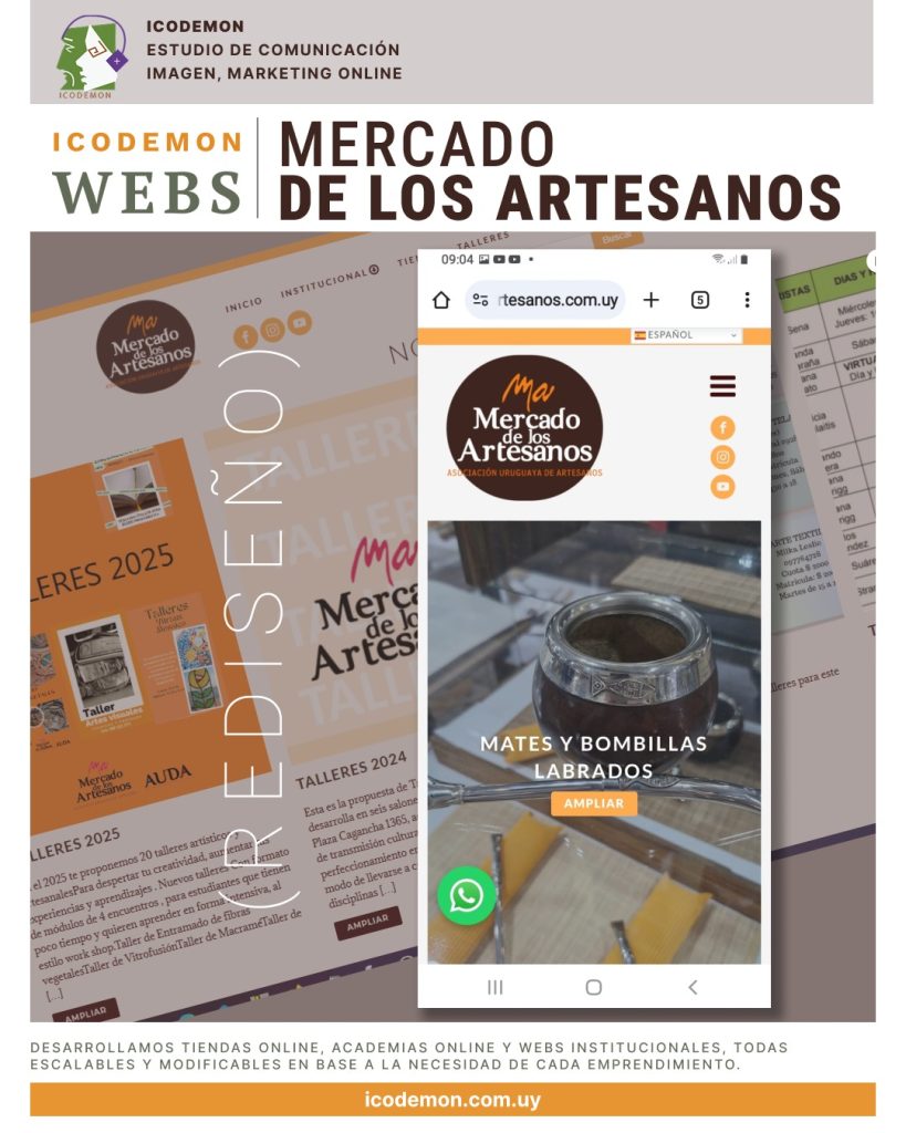 El Mercado de los Artesanos se renueva online