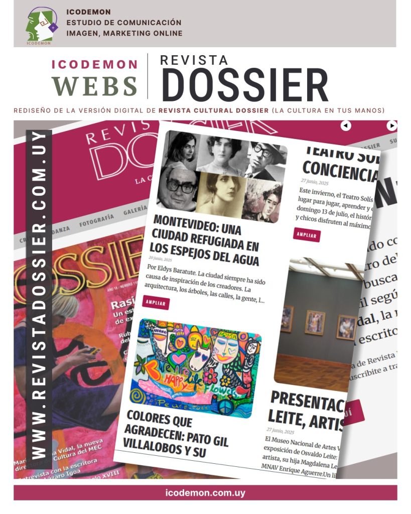 Rediseño del sitio web de la Revista Dossier